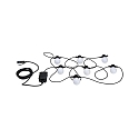 Paulmann Lichtketting PLUG&SHINE IP44, wit dimbaar