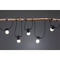 Paulmann Lichtketting PLUG&SHINE IP44, wit dimbaar