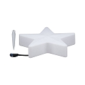 Paulmann Buitenlamp PLUG&SHINE STAR IP67, wit dimbaar