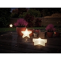Paulmann Buitenlamp PLUG&SHINE STAR IP67, wit dimbaar
