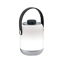 Tafelarmatuur CLUTCH met USB-oplaadfunctie IP44, grijs dimbaar