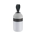 Tafelarmatuur CLUTCH rond, Bluetooth aanstuurbaar, met USB-oplaadfunctie IP44, grijs dimbaar