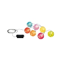 Paulmann Armatuur met grondpen LED PLUG & SHINE PIKE set van 3 IP65, antraciet dimbaar