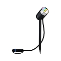 Buitenlamp LED PLUG & SHINE PIKE ZIGBEE set van 3, RGBW, ZigBee aanstuurbaar IP44, antraciet dimbaar
