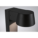 Paulmann bollard lamp CAPEA LED IP44, grey 