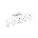 Paulmann Touwsysteem WIRE SYSTEMS DC CUP set van 5 GU5,3, chroom, wit mat 