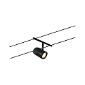 Paulmann Touwsysteem WIRE SYSTEMS DC CUP set van 5 GU5,3, chroom, zwart mat 