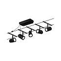 Paulmann Touwsysteem WIRE SYSTEMS DC CUP set van 5 GU5,3, chroom, zwart mat 