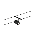 Paulmann Touw lamp WIRE SYSTEMS DC CUP GU5,3, chroom, zwart mat 