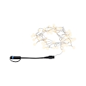 Lichtketting PLUG & SHINE LIGHT CHAIN 5 kort IP44, zwart dimbaar