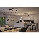 Paulmann LED systeemverlichting ULine PENDEL CONE � 35CM plat, stijf, conisch IP20, zwart mat dimbaar