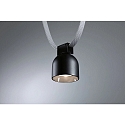 Paulmann LED systeemverlichting ULine SPOT RONDE � 8.5CM cardanisch draaien IP20, zwart mat dimbaar