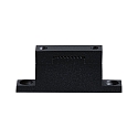 Paulmann gordelhouder ULine - STRAP HOLDER / STRAIGHT FIXTURE ge�soleerd, mechanisch, set van 2, straight, zwart mat