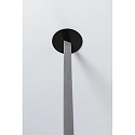 Paulmann cover ULine DRILL HOLE BLEND round, mechanical, built-in version, black matt