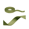 gordelband met stroomvoorziening ULine - DACRON STRAP 5M geschikt voor het inkorten, groen