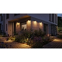 Paulmann outdoor wall luminaire CAPEA switchable, insect friendly IP44, anthracite 