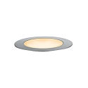 floor recessed luminaire PLUG & SHINE FLOOR INSECT / � 7CM insect friendly IP67, silver