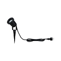 Paulmann gorund spike luminaire GOLD LIGHT SPOT adjustable, insect friendly GU10 IP65/IP44, black 