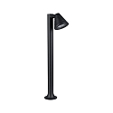 Paulmann bollard lamp TRIAN GU10 IP44, anthracite
