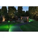 Paulmann Lichtpaal PLUG&SHINE RGBW, ZigBee aanstuurbaar LED IP44, antraciet dimbaar