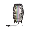 Paulmann light object PLUG&SHINE RGBW, ZigBee controllable LED IP44, black dimmable