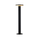 bollard lamp PLATE insect friendly IP44, anthracite dimmable