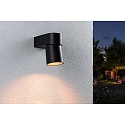 Paulmann outdoor wall luminaire KIMU switchable, cardanic swivelling, insect friendly IP44, anthracite 