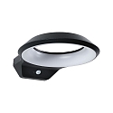 Paulmann outdoor wall luminaire ANELA PIR with sensor, sea-air resistant IP44, anthracite 