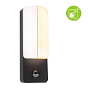 outdoor wall luminaire BONNIE PIR with sensor, insect friendly, sea-air resistant IP44