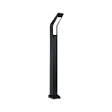 bollard lamp MERANO PIR with sensor IP44, anthracite, mat 