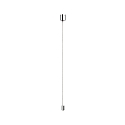 Accessories for 2-Phase track system VARI LINE Wire suspension, max. 2000mm, 230V, brushed aluminum
