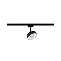 Paulmann 1-fase spot URAIL CIRCLE LED IP20, zwart mat