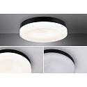 Paulmann ceiling luminaire AMALIE IP20, mat, black dimmable