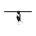 Railspots URAIL APOL II met scharnierende arm, instelbaar E27, zwart