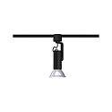 Paulmann Railspots URAIL APOL II met scharnierende arm, instelbaar E27, zwart