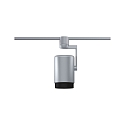 Railspots URAIL ASTHENE cilindrisch, met scharnierende arm, instelbaar E27, chroom