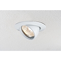 Paulmann Inbouwarmatuur PREMIUM kantelbaar GU5,3 IP23, wit