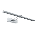 Paulmann Schilderijverlichting GALERIA BEAM SIXTY LED met scharnierende arm, kantelbaar, nikkel geborsteld 