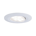 Paulmann Set of 10 Outdoor LED Recessed spot CALLA IP65, swivelling, 230V, each 6W 4000K 680lm 100�, white matt