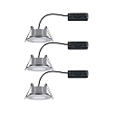 Plafondinbouwarmatuur CALLA IP65 DIM draaibaar, set van 3 IP65