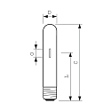 Philips metal halide lamp HPI-T PRO T65 E40 4300K CRI 60-69 