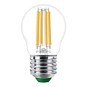 filament lamp drop MAS LEDLuster ND CL GUE P45 E27 2,3W 385lm 2700K 
