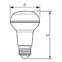 Philips LED lamp CorePro LEDspot R63 E27 3W 255lm 2700K 36� CRI 80 
