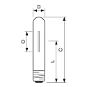 Philips sodium vapour lamp MST SON-T APIA PLUS XTRA 1SL/12 T46 E40 154W 18200lm 2000K dimmable