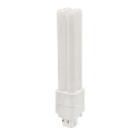 LED compacte lamp ESSENCE DUO/E26 HF EM 840 (RALUX DUO/E RETROFIT) schakelbaar mat G24q-3 10W 970lm 4000K 280� CRI >80  mat