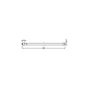 RADIUM LED tube T8 STAR T8 EM - KVG switchable matt G13 7,3W 1100lm 4000K 190� CRI 83 