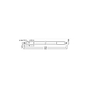 RADIUM LED buis T5 STAR T5 AC G5 37W 5600lm 4000K 160� CRI 80-89 
