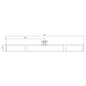RADIUM Lijnlamp S14d RaLEDina RL-RAL1 60 S14d 4,9W 430lm 2200K 200� CRI >90 dimbaar