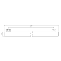 RADIUM Lijnlamp S14s RaLEDina RL-RAL2 120 S14s 9,8W 880lm 2700K 200� CRI >90 dimbaar