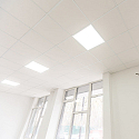 RADIUM LED panel STAR 625 DALI UGR<19 DALI controllable, CCT Switch, UGR < 19, multipower